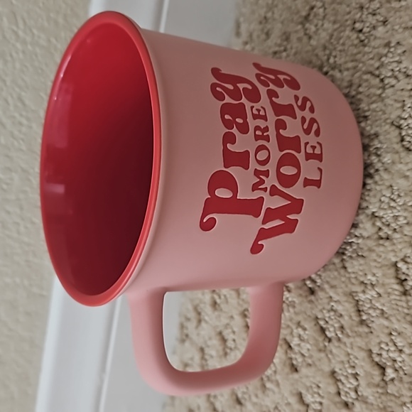 Pray more worry less mug - Picture 2 of 3